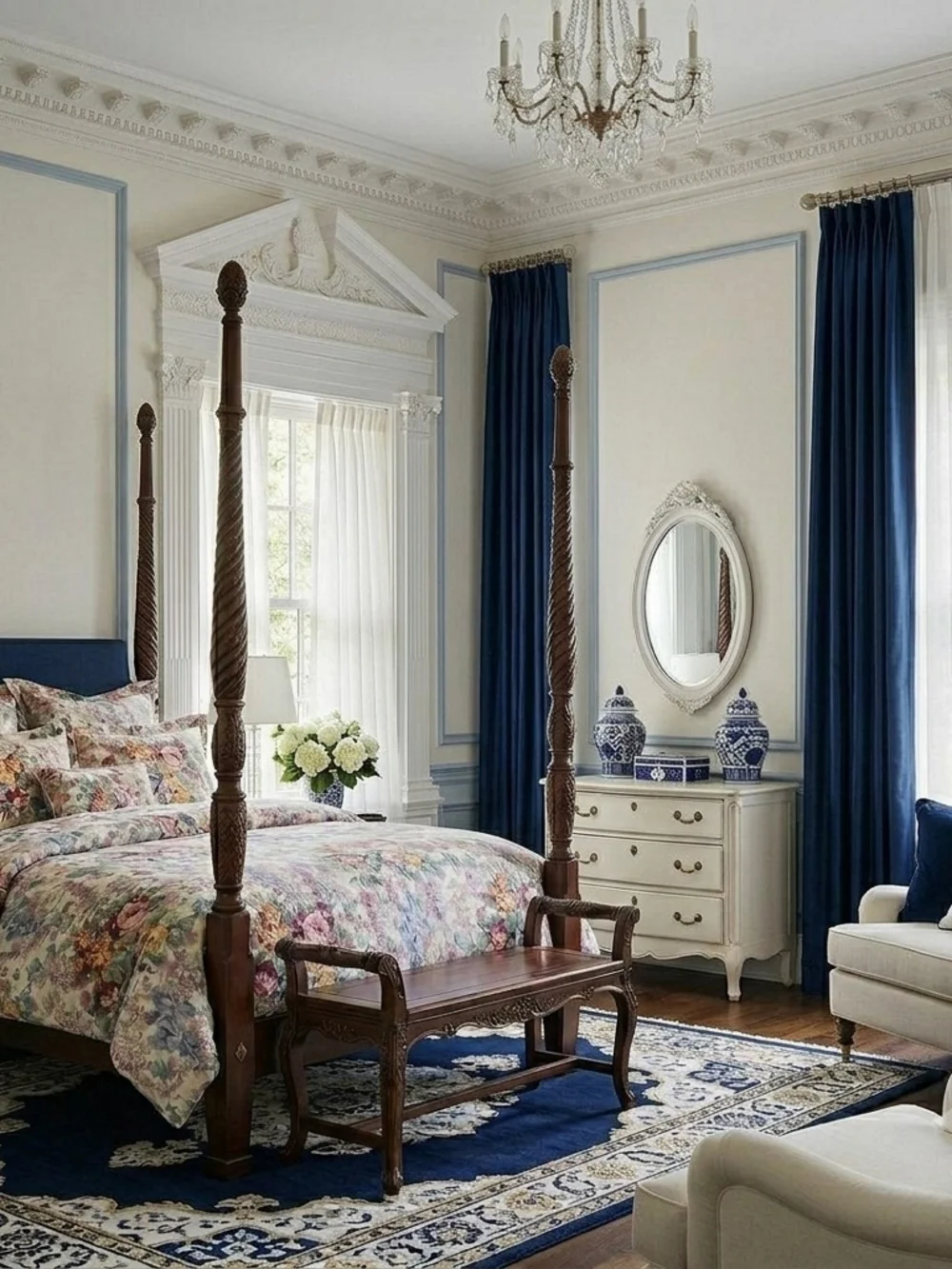 Ralph Lauren Allison Full/Queen Comforter Vintage 1990's